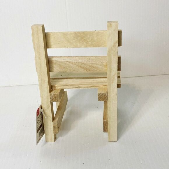DIY Unfinished Wood Mini Picnic Table And Chair Set - Picture 11 of 12